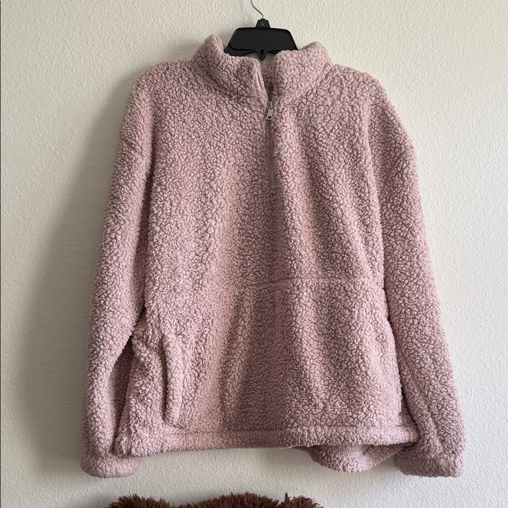 GAP‎ Light Pink Teddy Jacket